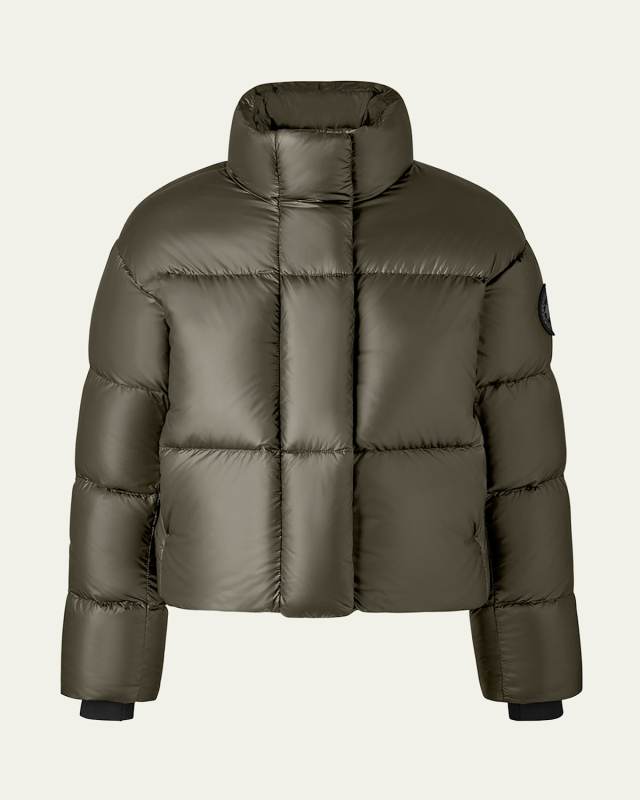 Cypress Cropped Puffer Black Label